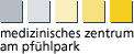 Logo des medizinischen Zentrums am Pfühlpark